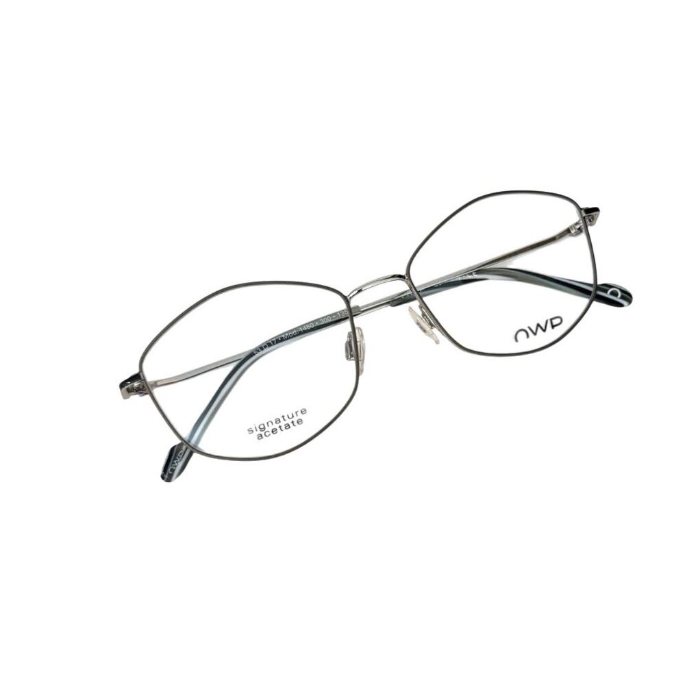 NEW OWP 1450 Geometric wire Metal frames